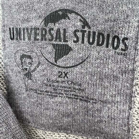 MODERN BETTY BOOP WOMENS SWEATSHIRT GRAY BLACK LACE SIZE XXL UNIVERSAL STUDIOS - Picture 6 of 6